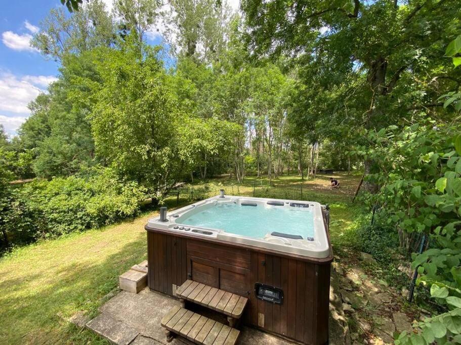 Magnifique Moulin Proche Chablis, Jacuzzi Et Riviere Villa Annay-sur-Serein Exterior photo