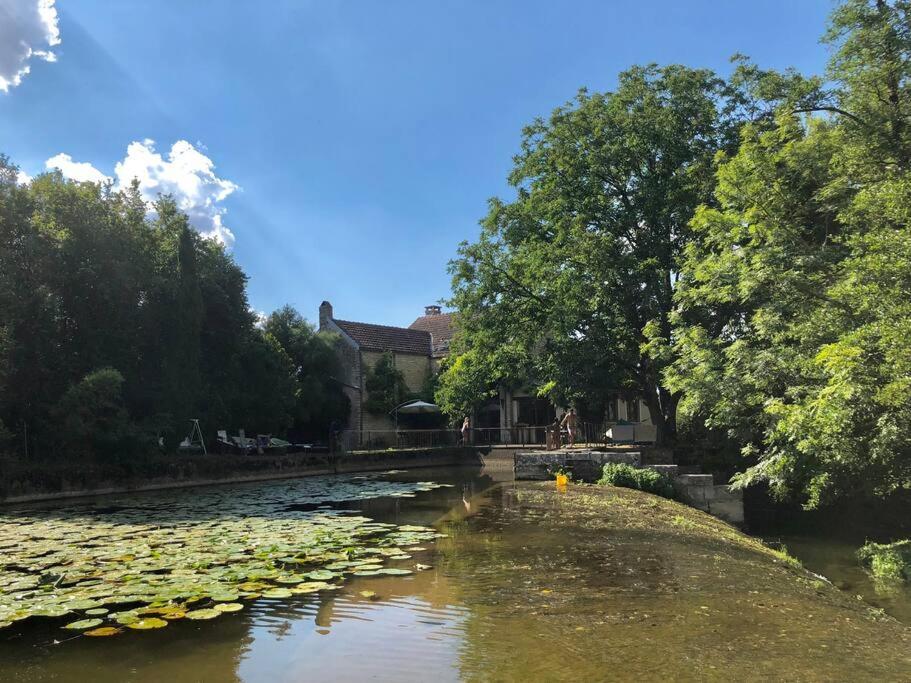 Magnifique Moulin Proche Chablis, Jacuzzi Et Riviere Villa Annay-sur-Serein Exterior photo